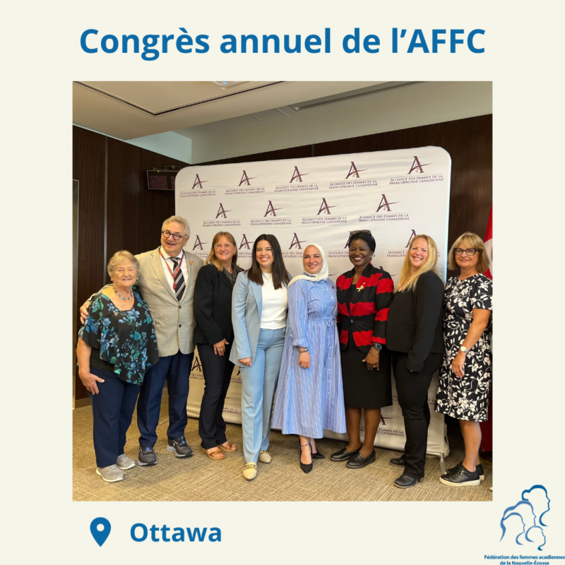 La fédération des femmes acadiennes de la Nouvelle-Écosse